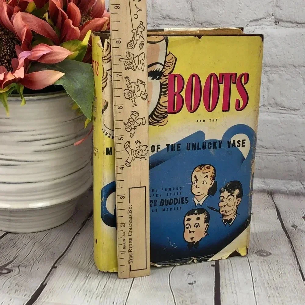 vintage 1943 boots and the mystery of the unlucky case book